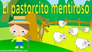 El pastorcito mentiroso - fabulas para niños - cuento infantil - Ahí viene el lobo