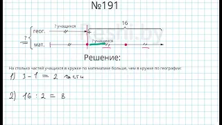 №191 / Глава 1 - Математика 5 класс Герасимов