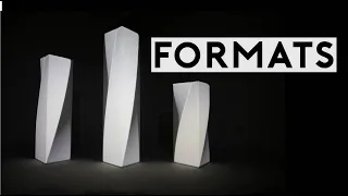 3D Projection Mapping Installation "FORMATS" (Video Mapping)