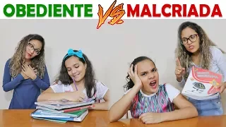 OBEDIENTE VS MALCRIADA! - JULIANA BALTAR