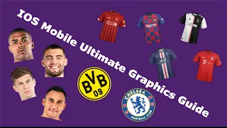 Football Manager 2020 IOS Mobile - Ultimate Graphics Guide (Faces, Kits, Logos and Real Name Fix)