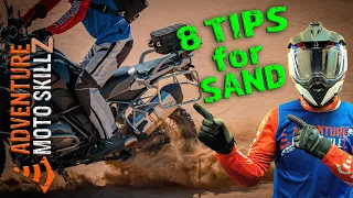 8 Proven Sand Riding Tips for ADV Motorcycle Riders