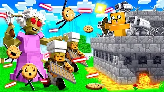 ZABEZPEČENÝ DŮM Vs. 1000 SUŠENEK v Minecraftu!🍪