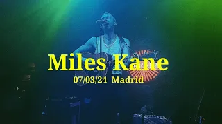 Miles Kane- (Live) Lula Club/Jaguar Club (Madrid) 07/03/24