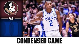 Florida State vs. Duke Condensed Game| 2022-23 ACC Men’s Basketball