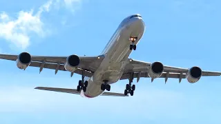 OVERHEAD HEAVIES at Madrid Airport MAD: A380, A340, 787, A330 & more! (2018)