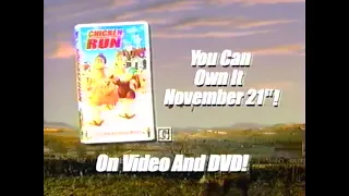Chicken Run (2000) Television Commercial - DVD