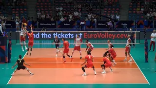 Michal Kubiak at Eurovolley '21