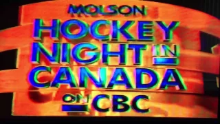 Cbc hockey night in canada opening 1990 stanley cup playoffs
