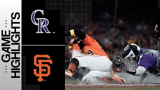 Rockies vs. Giants Game Highlights (9/8/23) | MLB Highlights