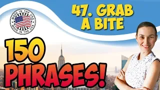 #47 Grab a bite 💬150 английских фраз и идиом | OK English