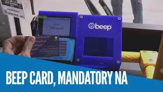 WATCH: Paggamit ng Beep card, mandatory na sa EDSA carousel bus