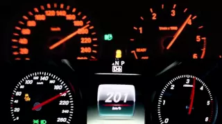 BMW F30 320D vs Mercedes-Benz W205 220 Bluetec 0-200 acceleration