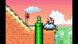 Kamek's Revenge: Yoshi's Island 1-1 100% TAS ("w/ errors")