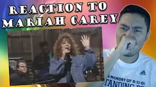 Mariah Carey Live on SNL 1990 - Vision of Love (REACTION)