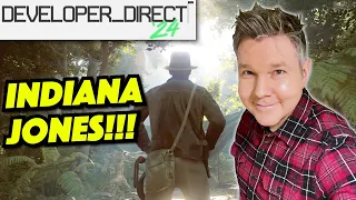 INDIANA JONES!!! - Xbox Developer Direct Watch n Chat! - Electric Playground