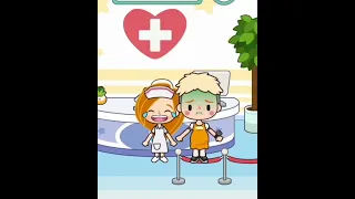 Evil Witch Cures Me!😭🤱🍼 #migaworld #toca #shorts #tocaboca