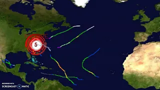 1984 Atlantic (But Stronger) Hurricane Season Animation