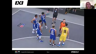 FIBA Oceania 3x3 Referee Webinar   Rules and Interpretations Delivered by Vanessa Devlin