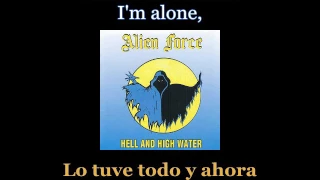 Alien Force - Night Of Glory - Lyrics / Subtitulos en español (Nwobhm) Traducida