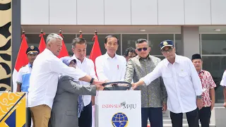 Presiden Jokowi Resmikan Terminal Leuwipanjang dan Terminal Banjar, Bandung, 3 Februari 2024
