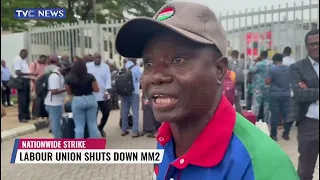 National Strike: Labour Union Shuts Down MM2, Akinbode Oluwafemi Speaks