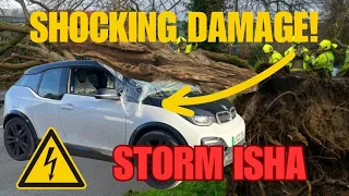 WE BOUGHT A SCARY STORM DAMAGED ELECTRIC BMW I3S NON RUNNER