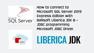 How to connect to SQL Server 2019 using Microsoft JDBC Driver with Bellsoft Liberica JDK 8