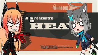 Azur lane are Girls frontline react to TF2 Meet the Heavy