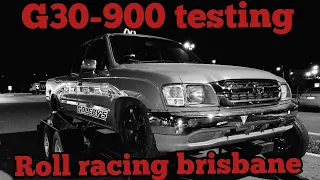 G30-900 in a 2.7L 3rz testing at roll racing Brisbane 11/7/20