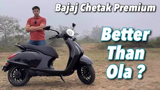 2024 Bajaj Chetak Premium EV Scooter Review - Better Range, More Features !!!