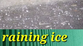 Raining ice