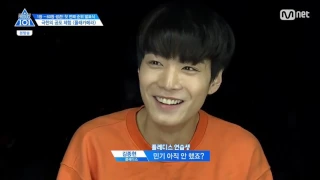 [CUT] PRODUCE101 SEASON2 EP5: Ghost Prank with NU'EST