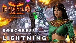 Diablo II Resurrected | Lightning Sorceress Cách Build