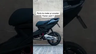 Make your scooter faster part 1 😈 (aerox)