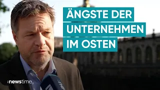 Habeck EXKLUSIV nach Besuch in Dresden: "Konnte die Sorgen halb nehmen"