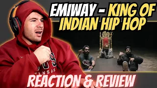 The King of Indian Hip Hop?! | Emiway - King of Indian Hip Hop (REACTION)