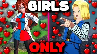 Dragon Ball Legends but it's ONLY GIRLS