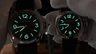 PANERAI LUMINOR 1950 CASE VS BETTARINI CASE