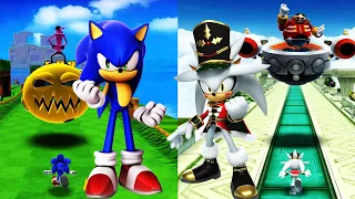 Sonic Vs Nutcracker Silver - Sonic Dash