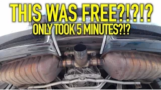 MUST TRY 2008 PORSCHE CAYMAN S EXHAUST HACK MODIFICATION