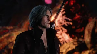 dante watching his old gameplay