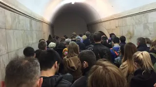 Час пик в Московском метро