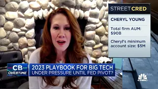 Tech will be down until the Fed pivot, then it will lead up, says Rockefeller Global's Cheryl Young