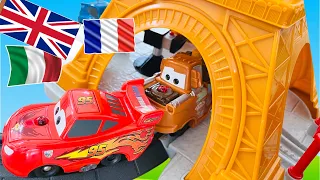 Learning Country Flags Road Trip Cars RC Track!