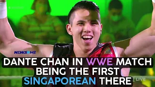 Dante Chan in WWE match being the first Singaporean there | Singapore news | NewsRme