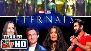 ETERNALS D23 Panel Footage 2019 Marvel Superhero Movie