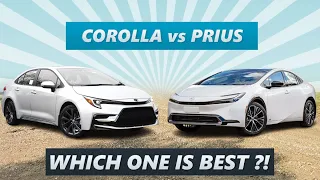 2023 Toyota Prius vs 2023 Toyota Corolla – Which HYBRID To Choose ?