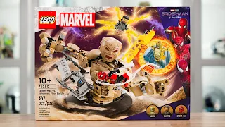 LEGO Marvel 76280 SPIDER-MAN VS. SANDMAN: FINAL BATTLE Review! (2024)