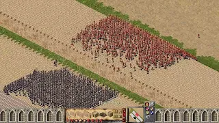 Stronghold Crusader / 1249 Archers vs 1000 Arabian bowman